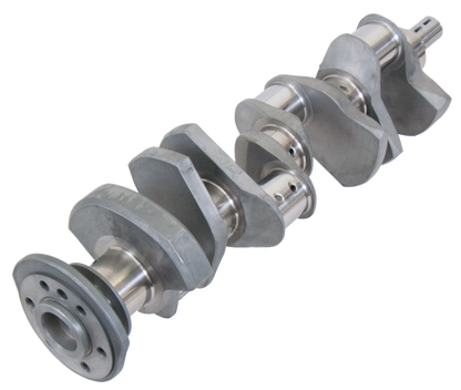 Eagle SBC 2Pc 1/4in Keyway 3.750in Stroke Big Block Snout Forged 4340 Steel Crankshaft