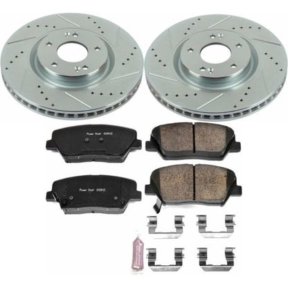 PowerStop Power Stop 12-17 Hyundai Azera Front Z23 Evolution Sport Brake Kit