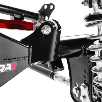 QA1 68-72 GM X-Body Double Adjustable Rear Four Link Kit w/ Narrowed 9in Housing
