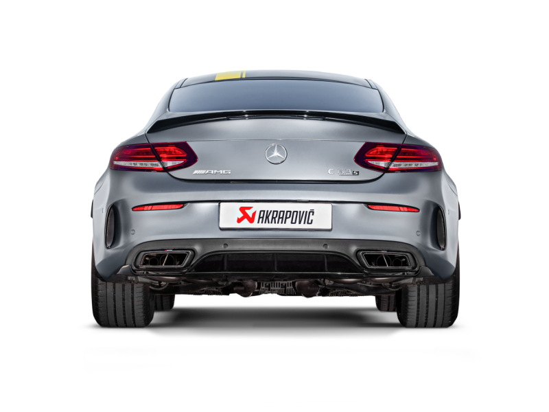 Akrapovic Akrapovic 16-17 AMG C63 Coupe Evolution Line Cat Back (Titanium) w/ Carbon Tips (Req. Link Pipe)
