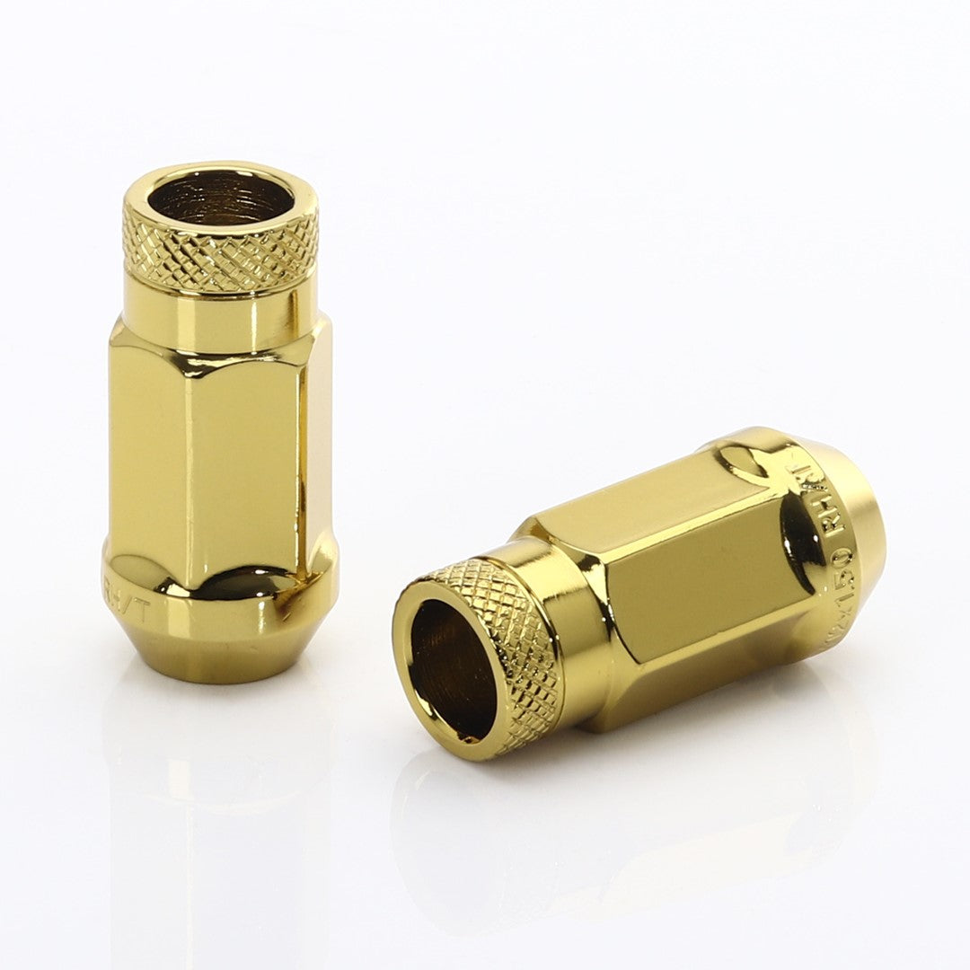 JR Wheels JN1-1215GD Forged Steel Japan Racing Nuts JN1 12x1,5 Gold