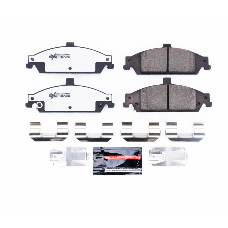 PowerStop Power Stop 04-05 Chevrolet Classic Front Z26 Extreme Street Brake Pads w/Hardware