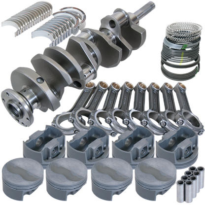 Eagle Ford FE 4.250in Crank 6.700in I-Beam Rods -7cc Flat Top 4.090in Pistons Rotating Assembly