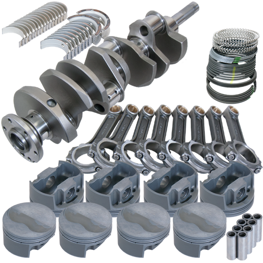 Eagle Ford FE 4.250in Crank 6.700in I-Beam Rods -7cc Flat Top 4.080in Pistons Rotating Assembly