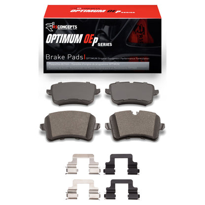 R1 Concepts R1 11-23 Audi RS5 Rear Optimum OE Brake Pads & Hardware Kit