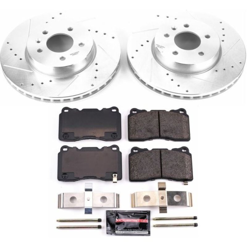 PowerStop Power Stop 13-18 Cadillac ATS Front Z23 Evolution Sport Brake Kit