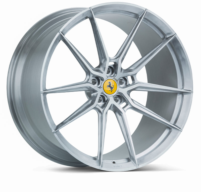 Vossen x Novitec NF9 21x12in - 5x114.3 BP - ET45 - Brushed Gloss Clear Ferrari California Rear Wheel