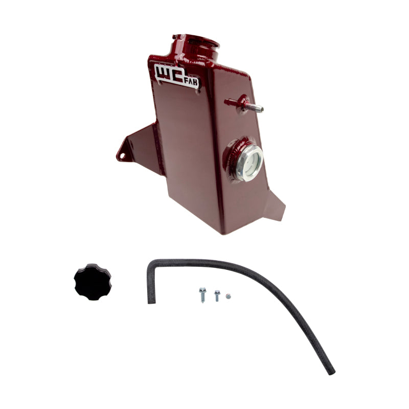 Wehrli 10-12 Cummins 6.7L Coolant Tank (OEM Placement) - Bengal Red