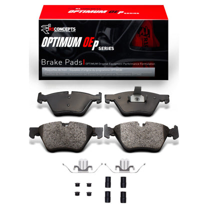 R1 Concepts R1 2011-2016 BMW X1 (USA/Canada) Front R1 Optimum OE Pads & Hardware Kit