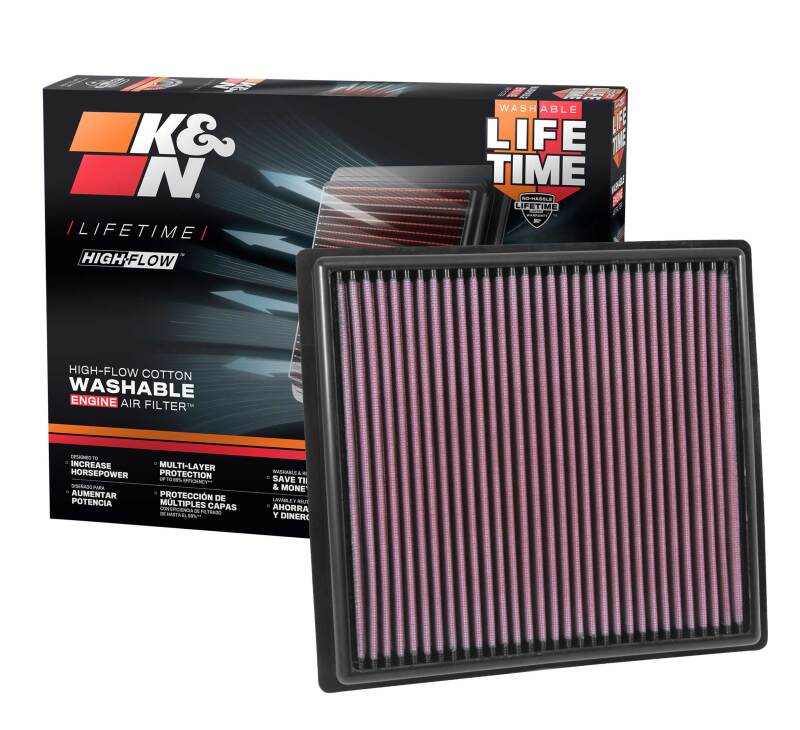 K&N Engineering K&N Replacement Panel Air Filter for 2015 Chevrolet Colorado 2.5L