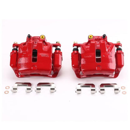 PowerStop Power Stop 12-16 Buick LaCrosse Front Red Calipers w/Brackets - Pair