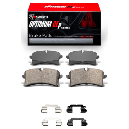 R1 Concepts R1 2015-2018 Porsche Macan Rear R1 Optimum OE Pads & Hardware Kit