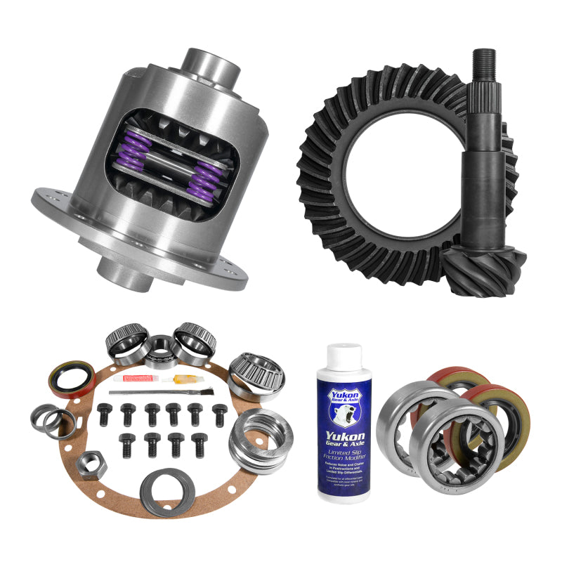 Yukon Gear & Axle Yukon Gear 70-96 Chevrolet Caprice Limited Slip & Re-Gear Kit - 8.5in Diff 28 Spline 4.11 Ratio