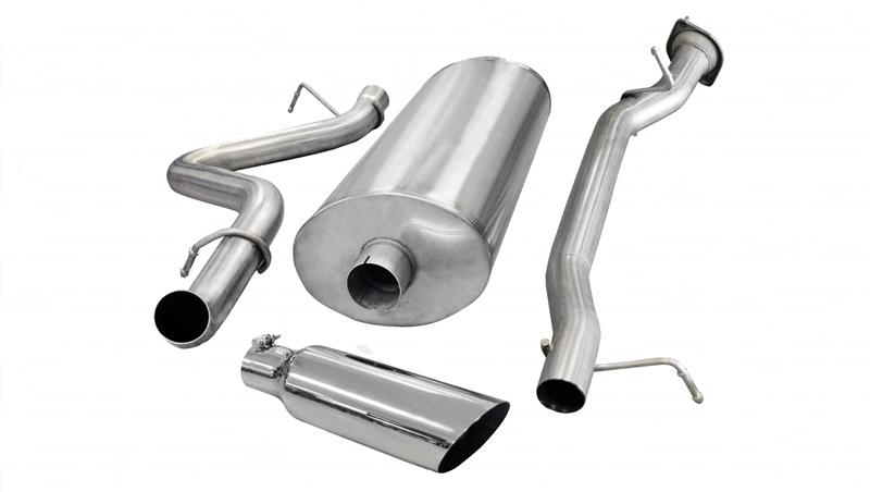 CORSA Performance Corsa/dB 07-10 Chevrolet Silverado Crew Cab/Long Bed 2500 6.0L V8 Polished Sport Cat-Back Exhaust
