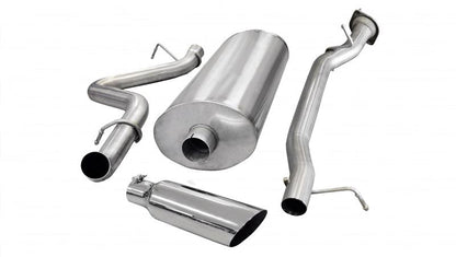 CORSA Performance Corsa/dB 07-10 Chevrolet Silverado Crew Cab/Long Bed 2500 6.0L V8 Polished Sport Cat-Back Exhaust