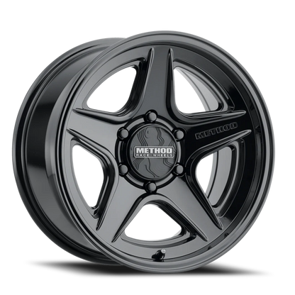 Method Wheels Method MR319 18x8.5 6x135 BP 40mm Offset 6.3in BS 87mm Bore Gloss Black Wheel