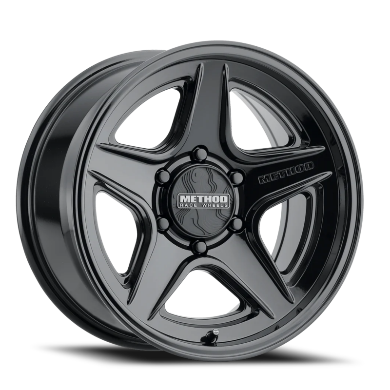 Method Wheels Method MR319 17x8.5 -0mm Offset 6x135 BP 87mm CB Gloss Black Wheel