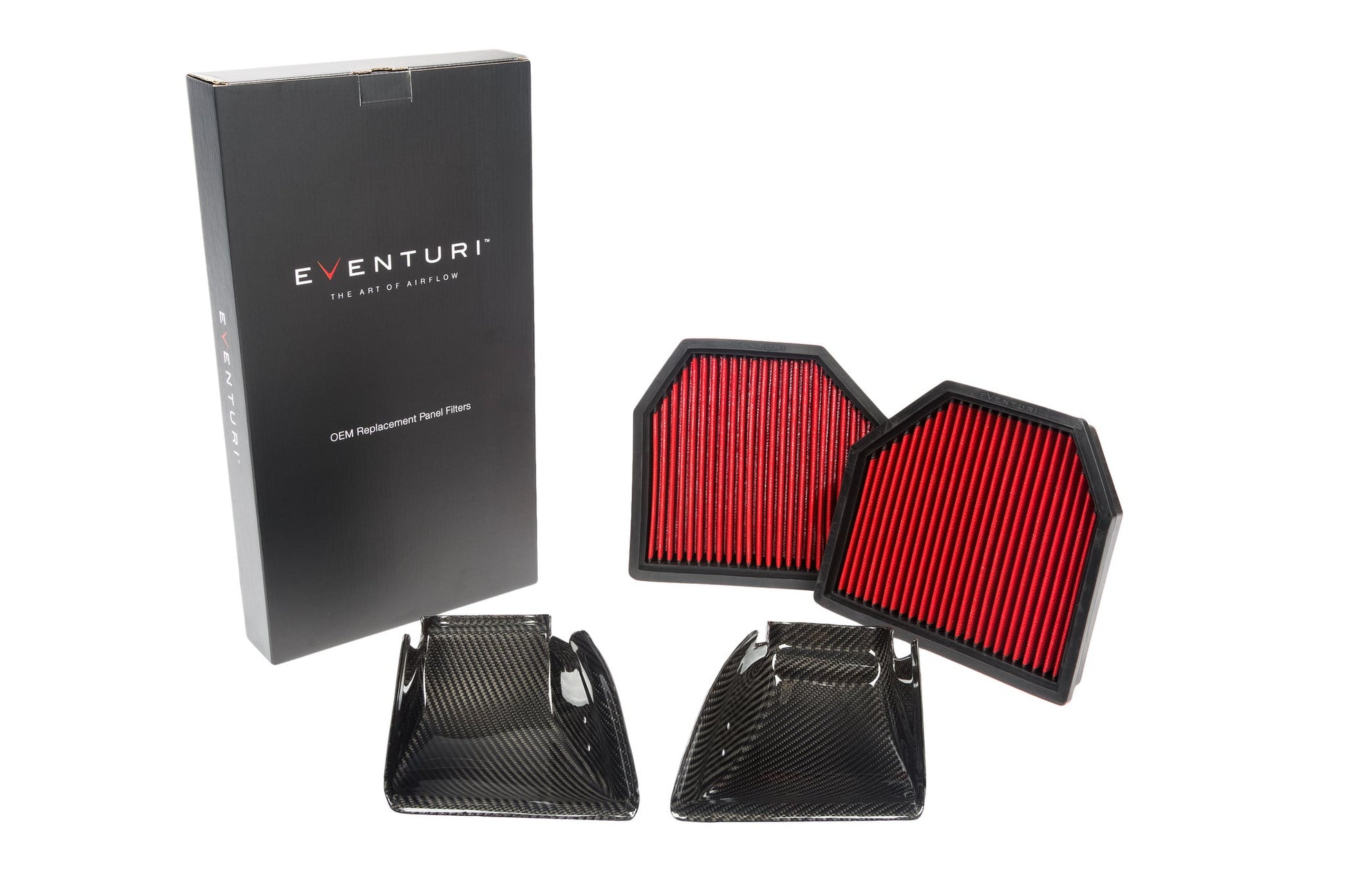 Eventuri BMW S55 F80 F82 F83 F87 Air Scoop & Panel Filter (M2 Competition, M3 & M4)