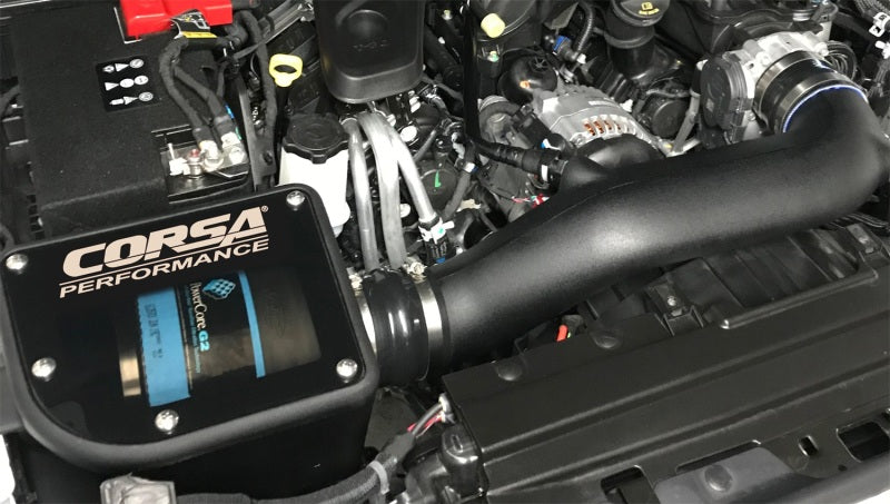 CORSA Performance Corsa 2018-2025 Jeep Wrangler JL 3.6L V6 Cold Air Intake with Powercore Filter