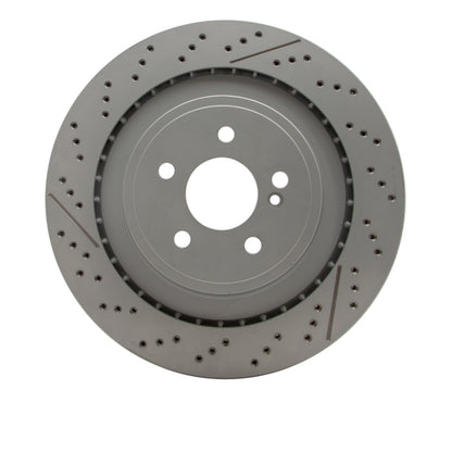 DFC 10-18 Mercedes-Benz C63 AMG Rear Drilled GeoSPEC Coated Rotor and Slotted