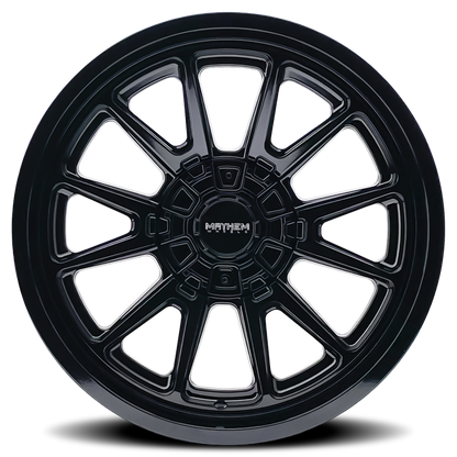 Mayhem 8116 Intrepid 20x9 / 8x170 BP / 0mm Offset / 125.2mm Hub Gloss Black Wheel