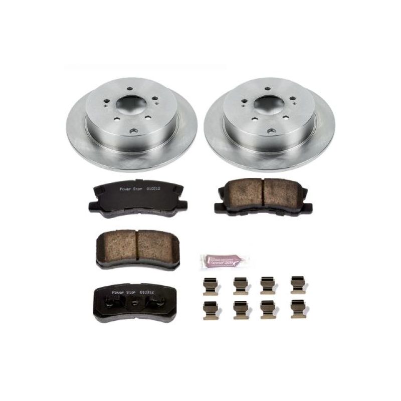 PowerStop Power Stop 04-11 Mitsubishi Endeavor Rear Autospecialty Brake Kit