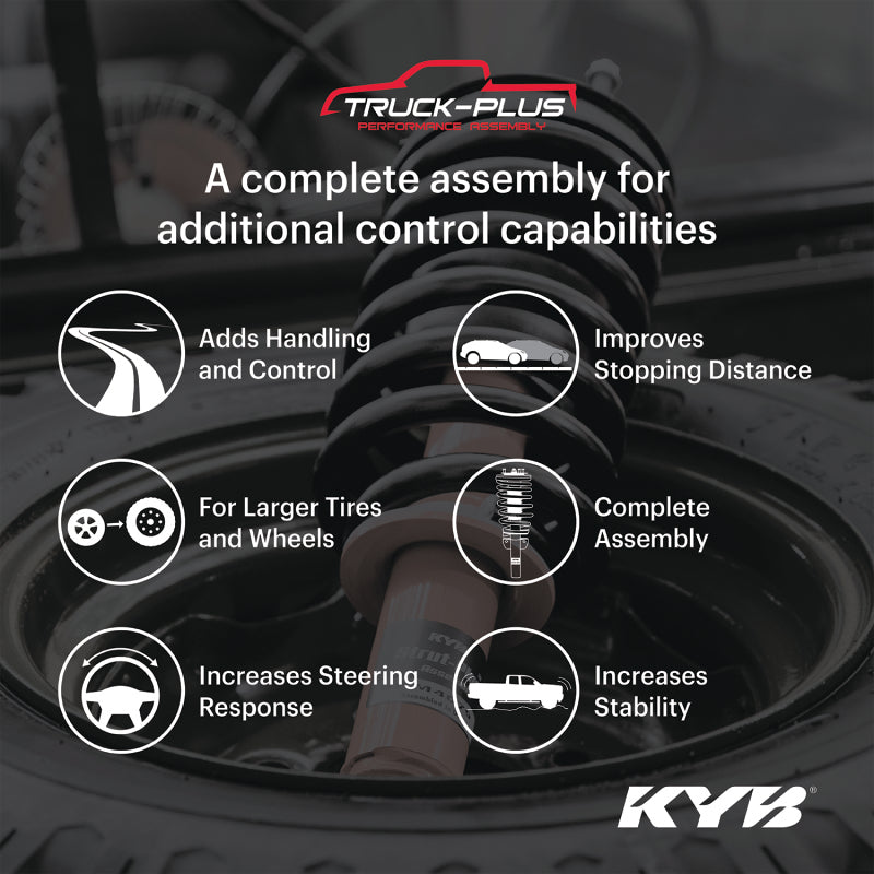 KYB Shocks & Struts Gas-A-Just Front 09-13 Ford F-150 (2WD)