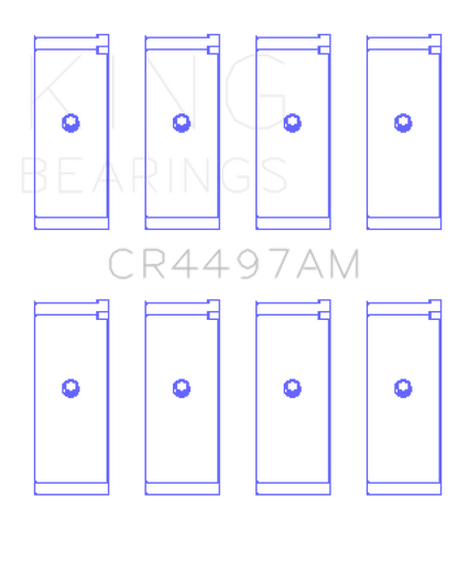 King Engine Bearings Mitsubishi 4G12 (Size +0.50mm) Connecting Rod Bearing Set