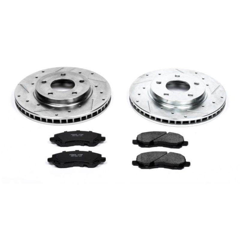 PowerStop Power Stop 07-12 Dodge Caliber Front Z23 Evolution Sport Brake Kit