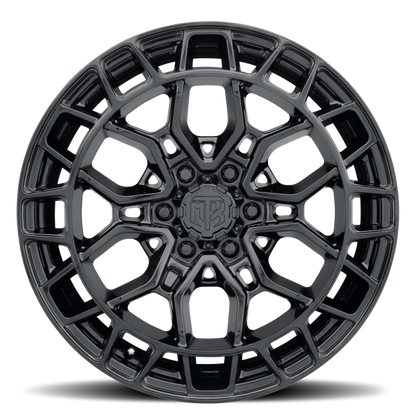 MTX Wheels MTX Phantom 6 Gloss Black 20x10in / 6x139.7 BP / -18mm Offset / 106.1mm Bore