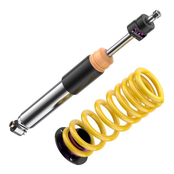 KW 352250AP Coilover suspension V3 inox