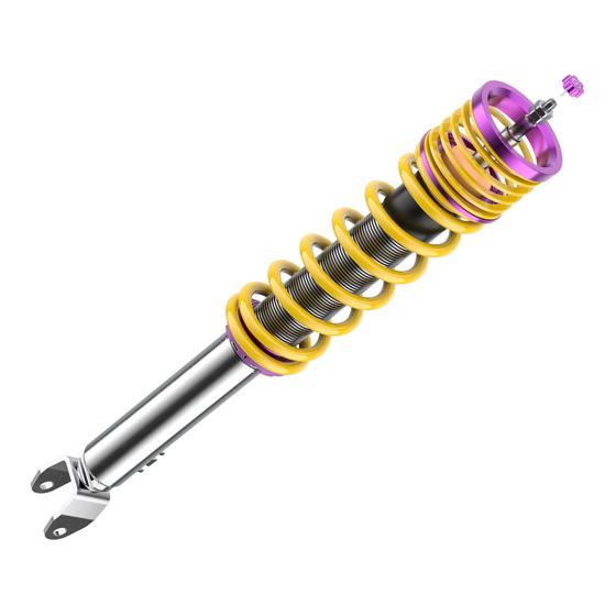 KW 352250AQ Coilover suspension V3 inox