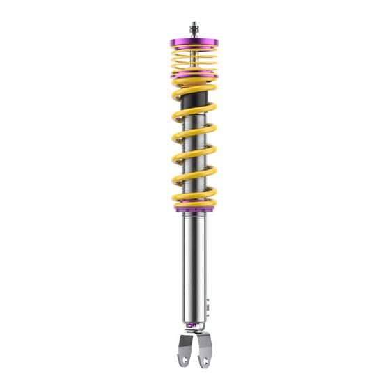 KW 352250AQ Coilover suspension V3 inox