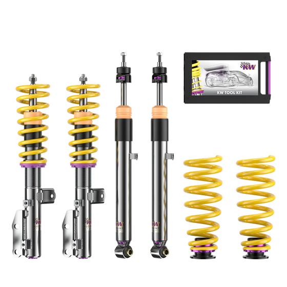 KW 35268007 Coilover suspension V3 inox <br>(incl. deactivation for electronic dampers)