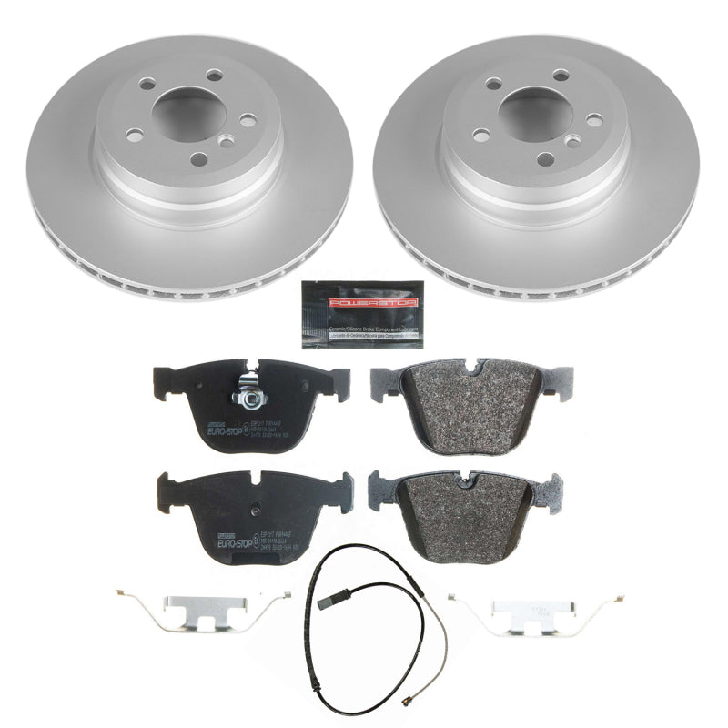 PowerStop Power Stop 16-18 BMW X5 Rear Euro-Stop Brake Kit