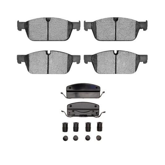 R1 Concepts R1 13-19 Mercedes-Benz GLE400 Front Semi Met Pads & Hardware Kit