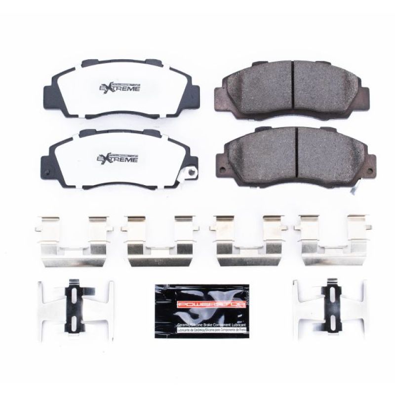 PowerStop Power Stop 97-99 Acura CL Front Z26 Extreme Street Brake Pads w/Hardware