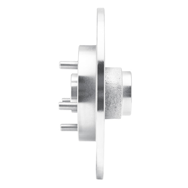 R1 Concepts R1 1984-1987 Pontiac Fiero Front Right Drilled & Slotted Silver Brake Rotor