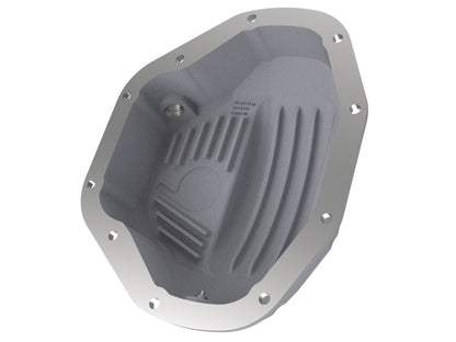 aFe Rear Differential Cover (Raw; Street Series); Dodge Diesel Trucks 94-02 L6-5.9L (td)