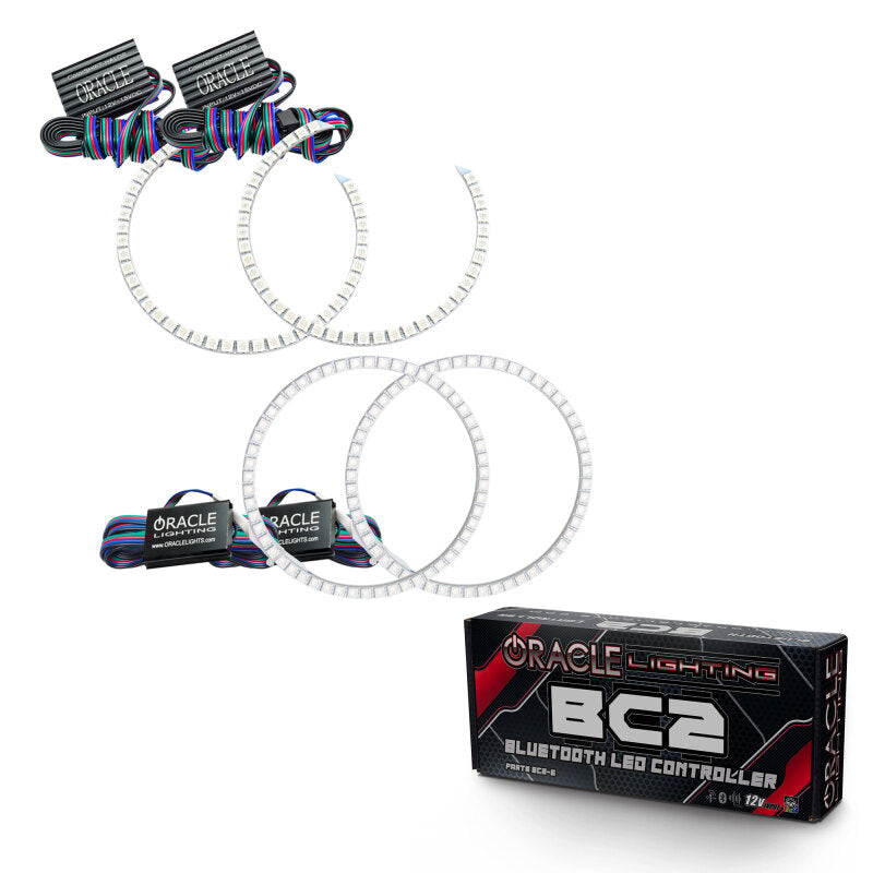 ORACLE Lighting Oracle Mitsubishi Lancer/Evo 08-16 Halo Kit - ColorSHIFT w/ BC1 Controller