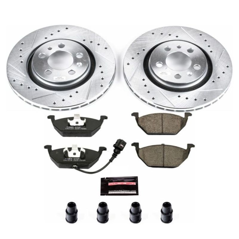 PowerStop Power Stop 99-06 Volkswagen Beetle Front Z23 Evolution Sport Brake Kit