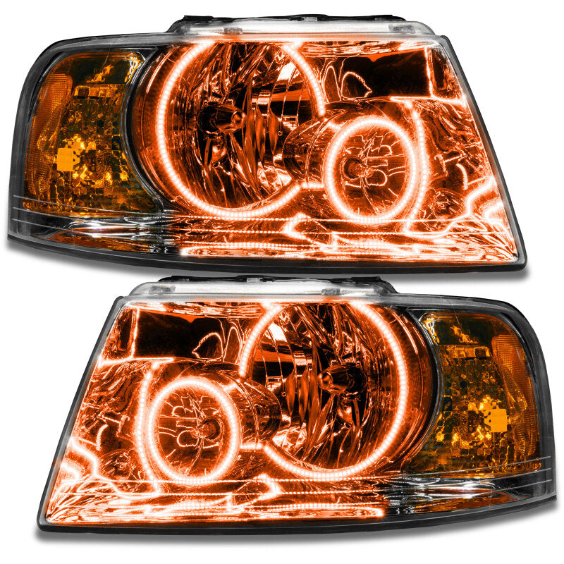 ORACLE Lighting Oracle 03-06 Ford Expedition SMD HL - Chrome - ColorSHIFT w/ Simple Controller