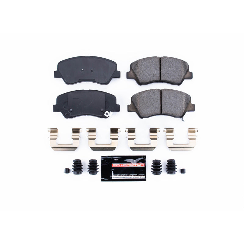PowerStop Power Stop 12-19 Hyundai Accent Front Z23 Evolution Sport Brake Pads w/Hardware