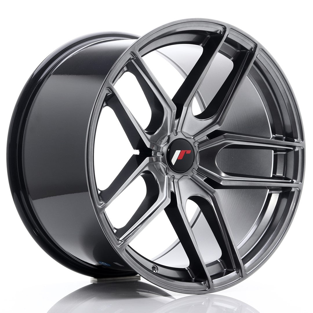 JR Wheels JR2519115X2074HB - JR25 19x11 ET20-40 5H BLANK Hyper Black