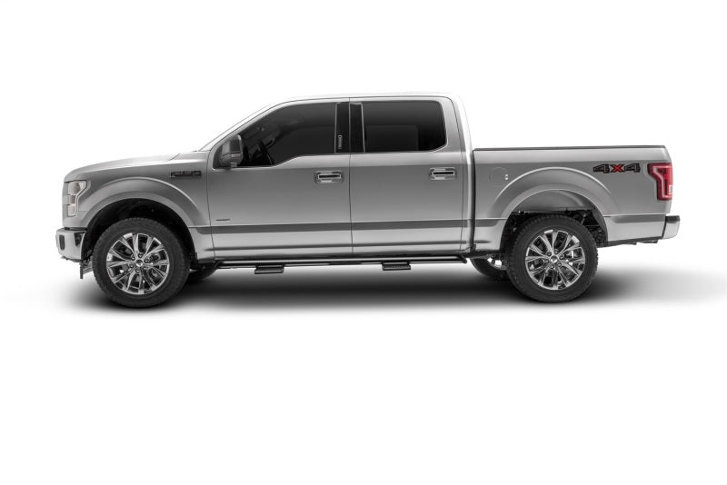 N-Fab RKR Step System 15-17 Ford F-150 SuperCrew - Tex. Black - 1.75in