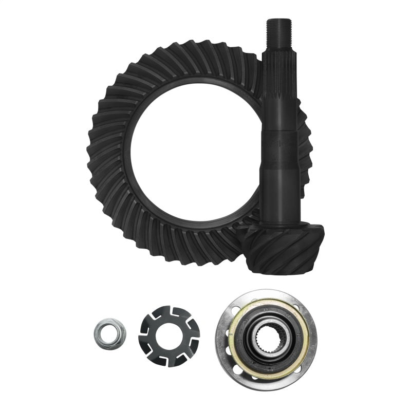 Yukon Gear & Axle Yukon Gear High Performance Gear Set for Toyota Front Axle Reverse Rotation 4.56 Ratio 29 Spline