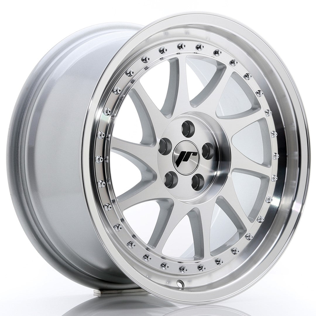 JR Wheels JR2618855K3557SM - JR26 18x8,5 ET35 5x100 Silver Machined Face