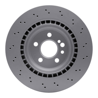 DFC 03-06 Mercedes-Benz CL55 AMG Rear Drilled GeoSPEC Coated Rotor