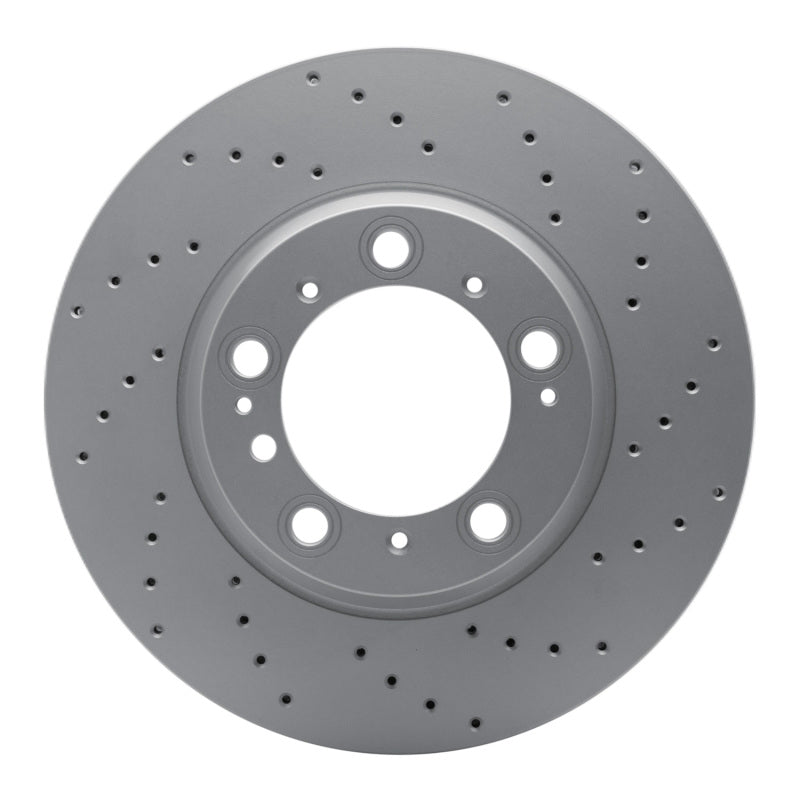 DFC 99-23 Porsche 911 Left Rear Drilled GeoSPEC Coated Rotor