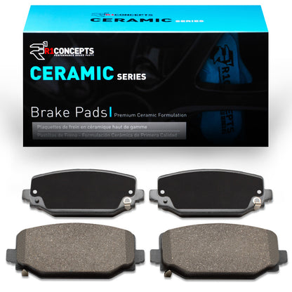R1 Concepts R1 21-25 Jeep Grand Cherokee L Rear Ceramic Brake Pads